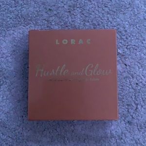 lorac hustle and glow face pallete